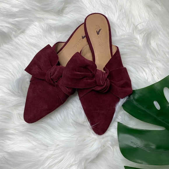 MADEWELL The Remi Bow Mule Pinot Noir NWOB - Picture 4 of 6